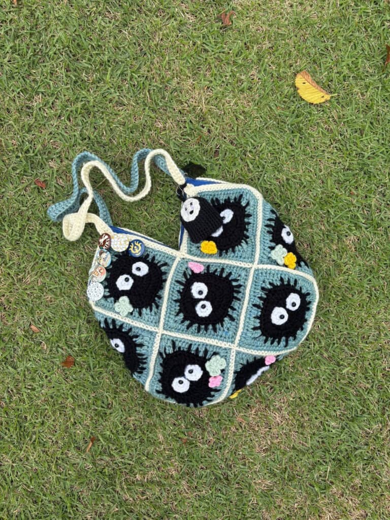 完成したススワタリバッグ