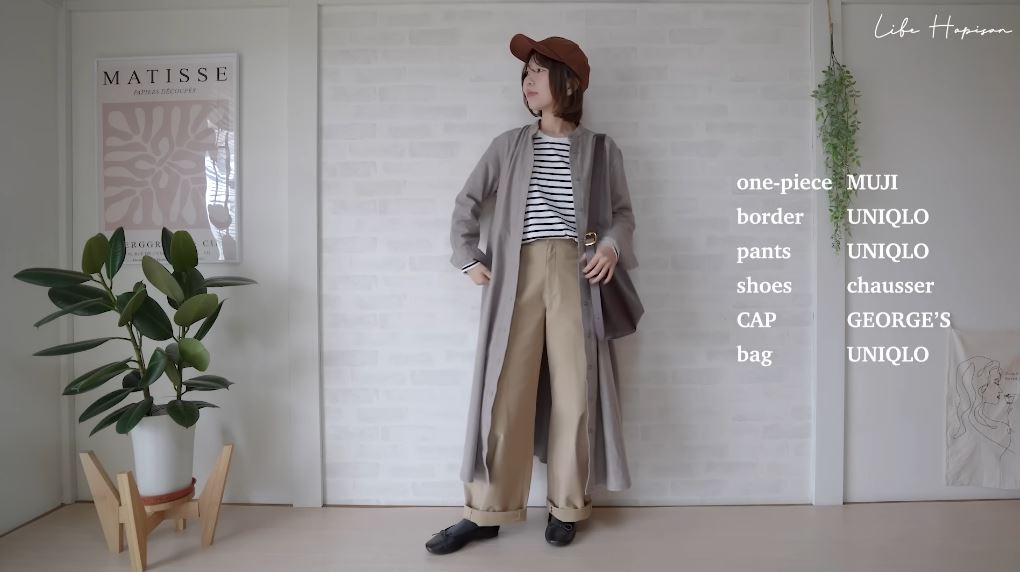 キャップにしてメンズライクに