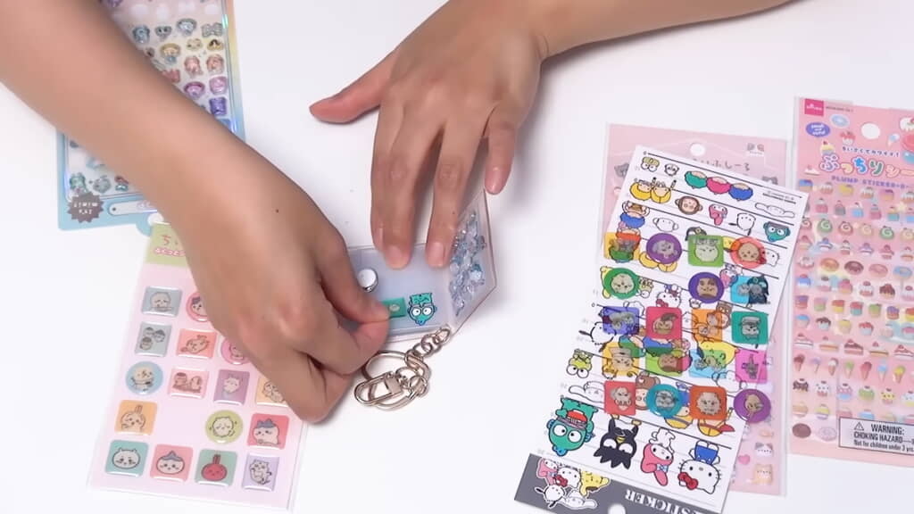 見開きの片側もみどり系でまとめていく
