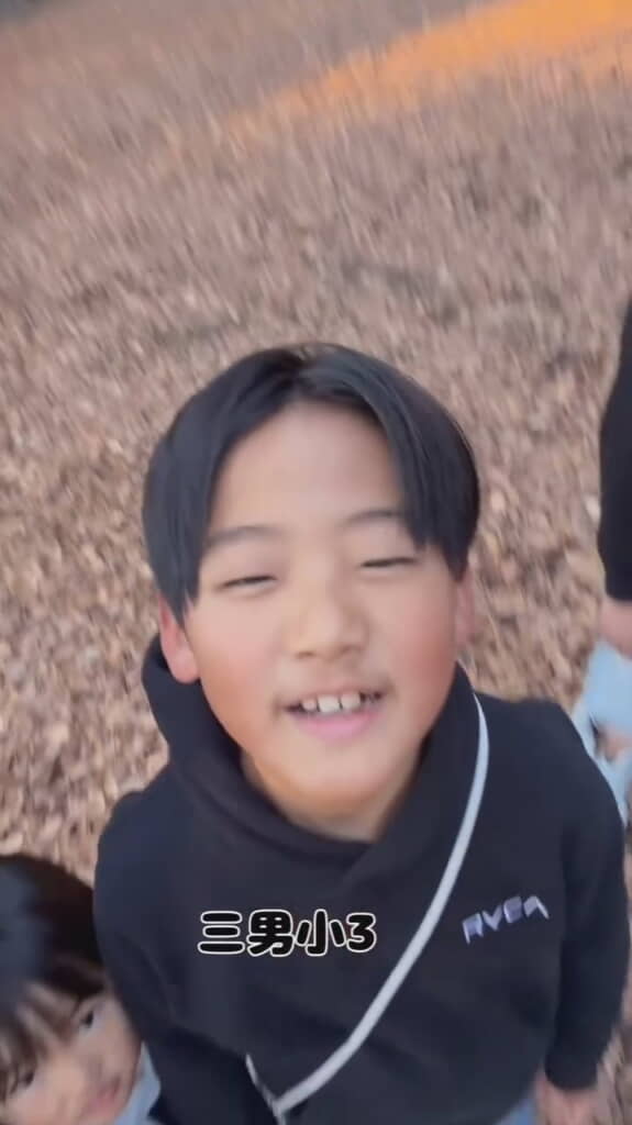 小学3年生の三男くん