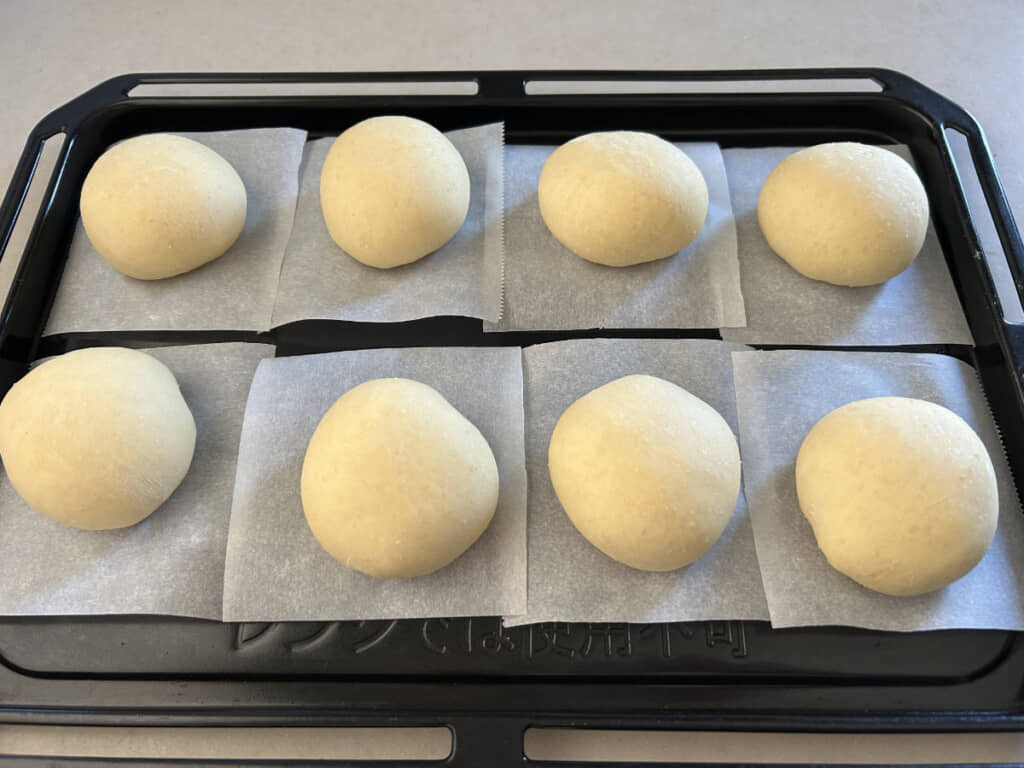 揚げる前の様子。うまく揚げることができるのか……