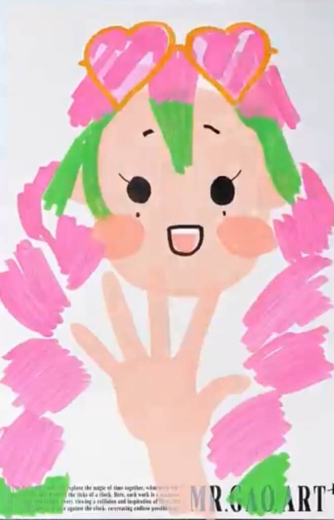 ゆるっと描いた甘露寺蜜璃