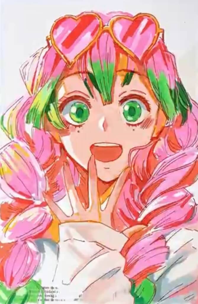 甘露寺蜜璃が大変身