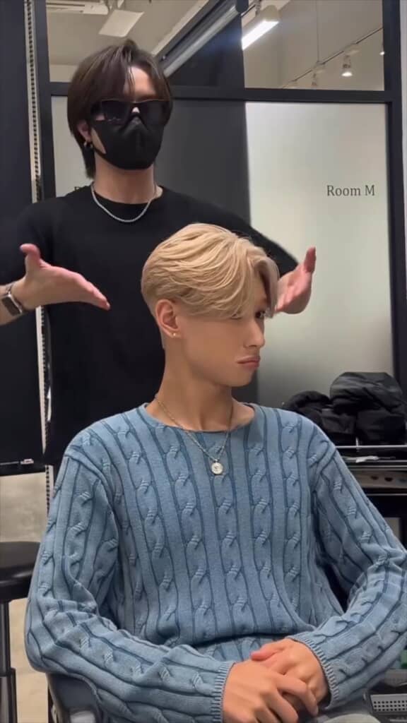 明るい髪色に！