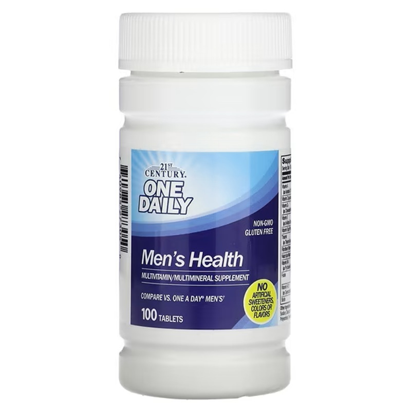 21st Century, One Daily, Men's Health, 100 Tablets　男性用マルチビタミン
