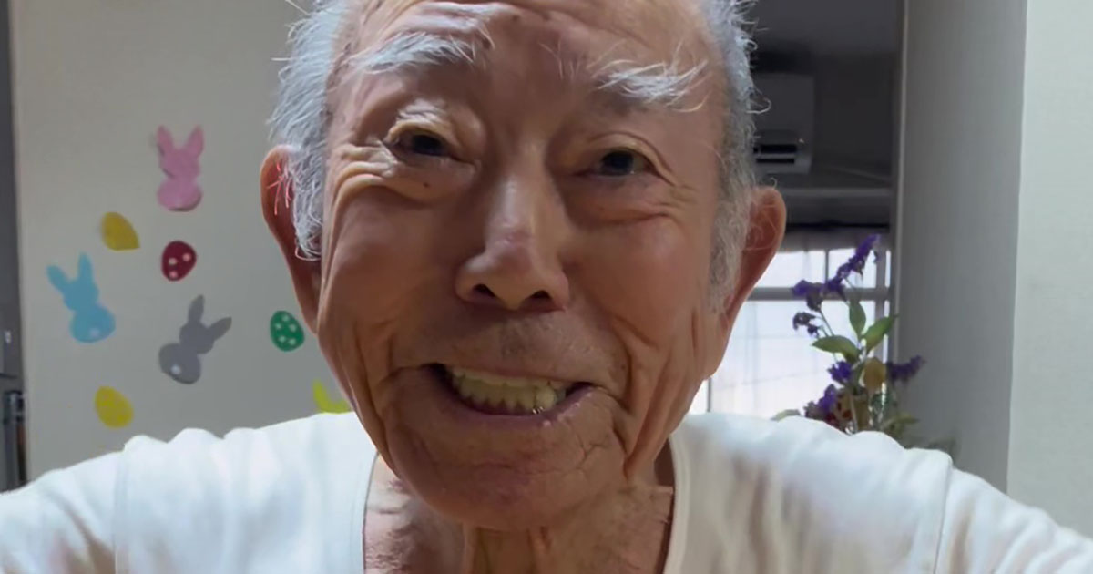 87歳おじいちゃん、人生初の髪染めに挑戦したら……「若くなったんちゃう