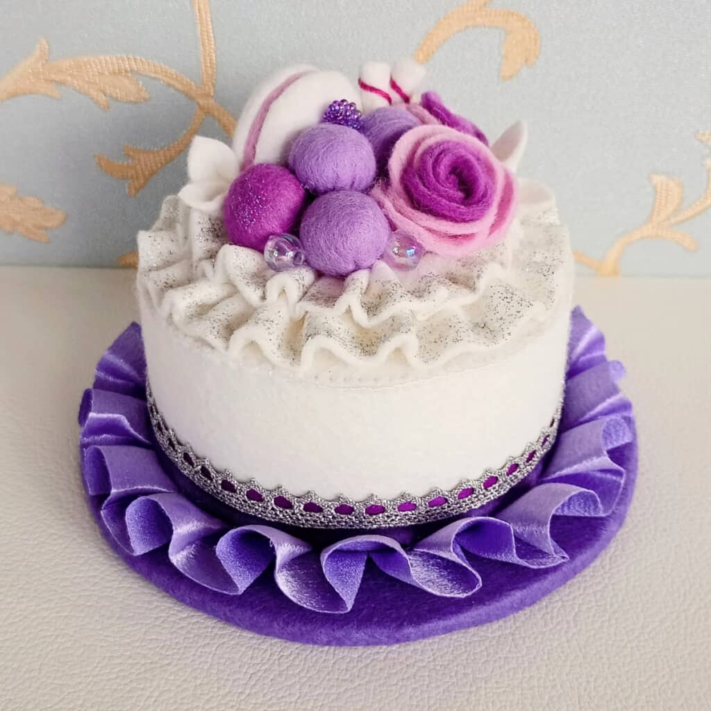 優雅な気持ちになるケーキ