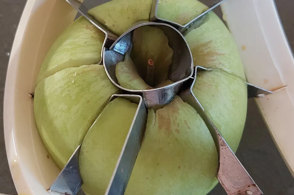 りんごカッターを使ってみたら……