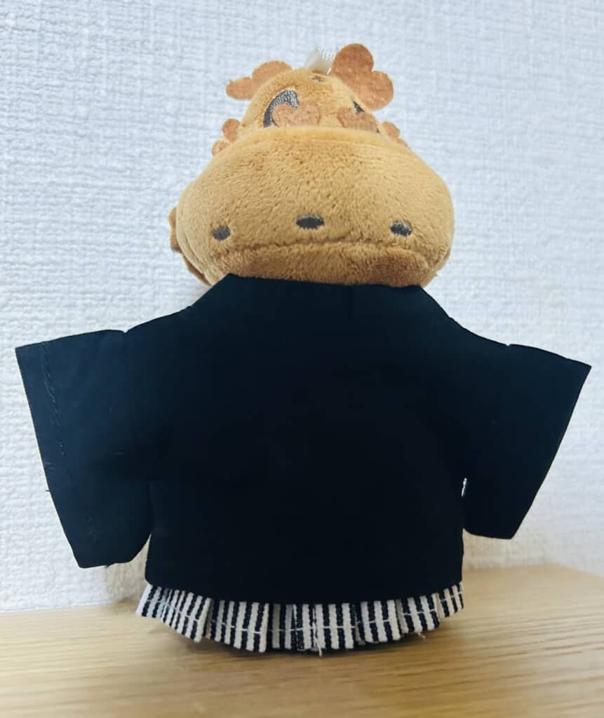 背中の紋はなし