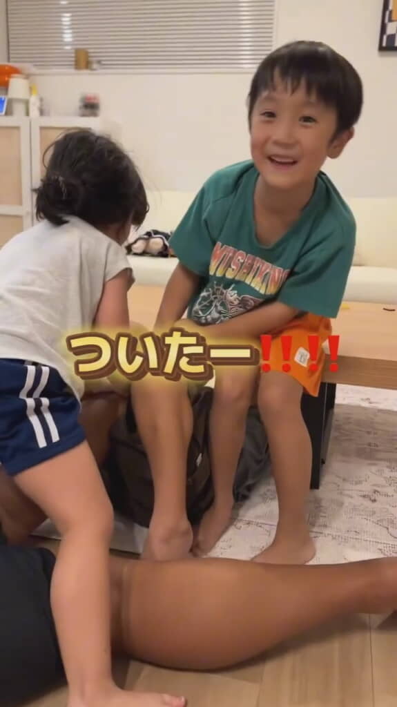 ついにタッチできました！