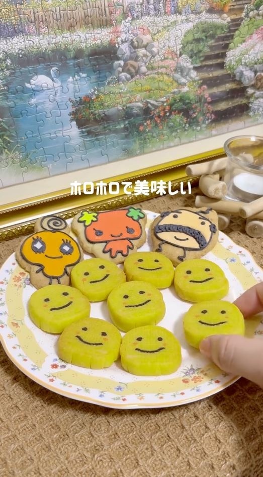 まるっちのアイスボックスクッキーが完成！