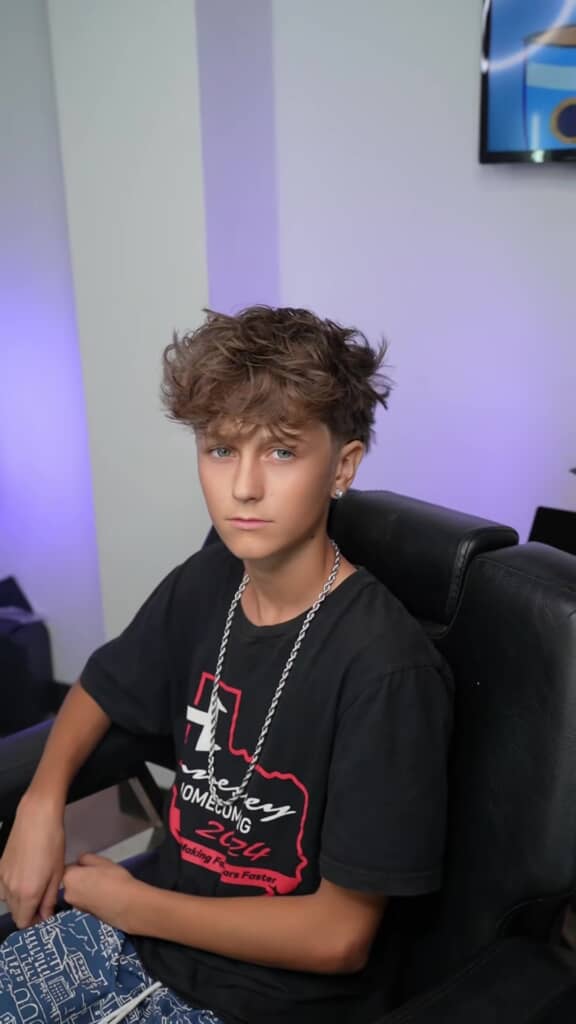 別人!?（アフター）／画像引用：Leo • Houston Texas Barber （@blendlee_）さん