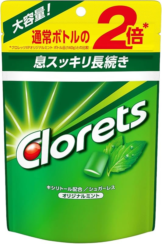 クロレッツ オリジナルミント スタンドパウチ ガム 大容量 280g