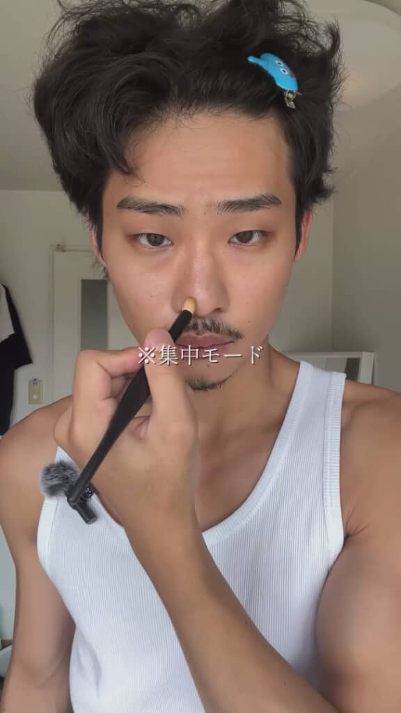 シェーディングを丁寧に入れて……