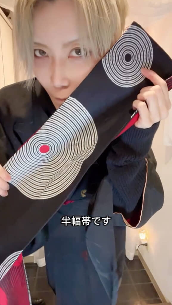 「atelier一花」さんの半幅帯