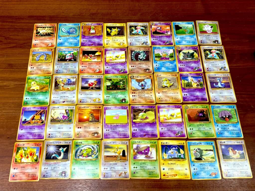 入っていたポケモンカードその1（画像提供：まぐろ／@mgr_pkcさん）