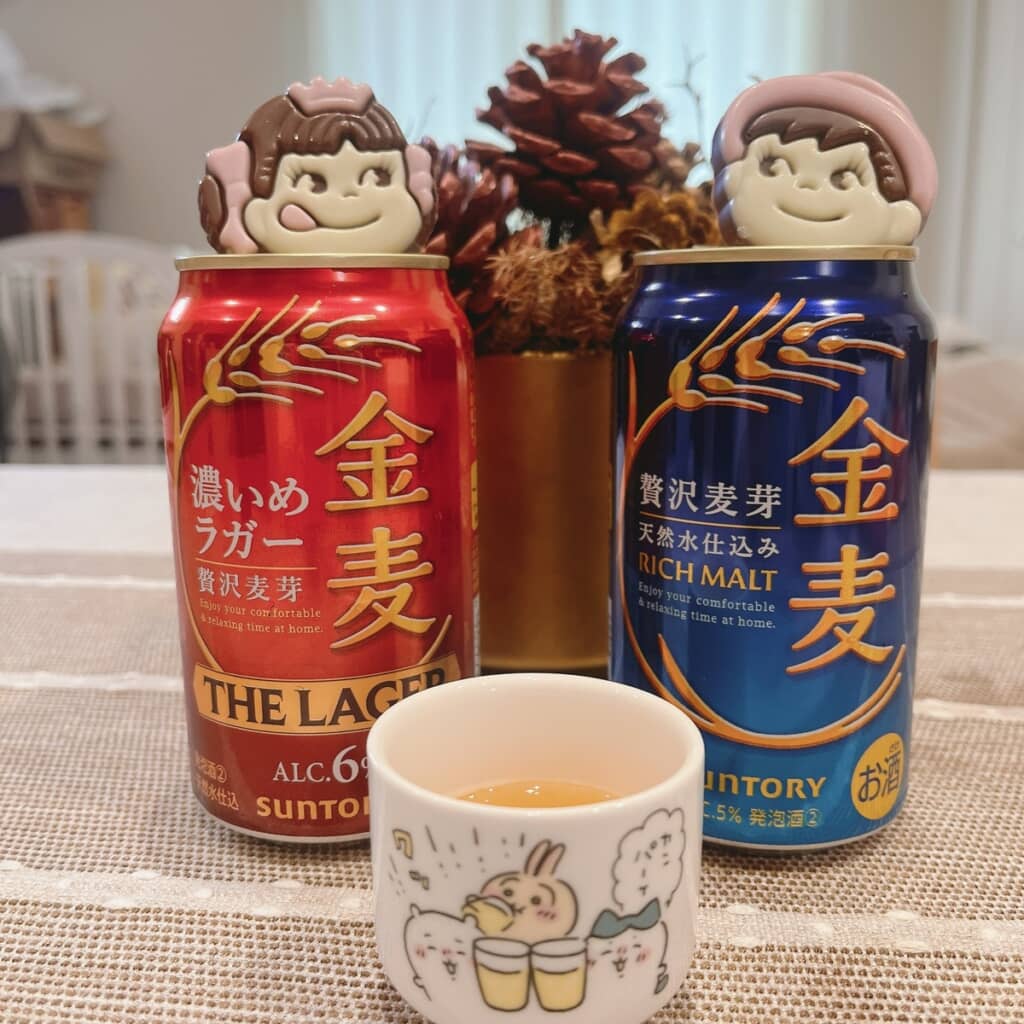 金麦のジェンダーリビール！（画像提供：貝ひもさん／@kaihim_o）