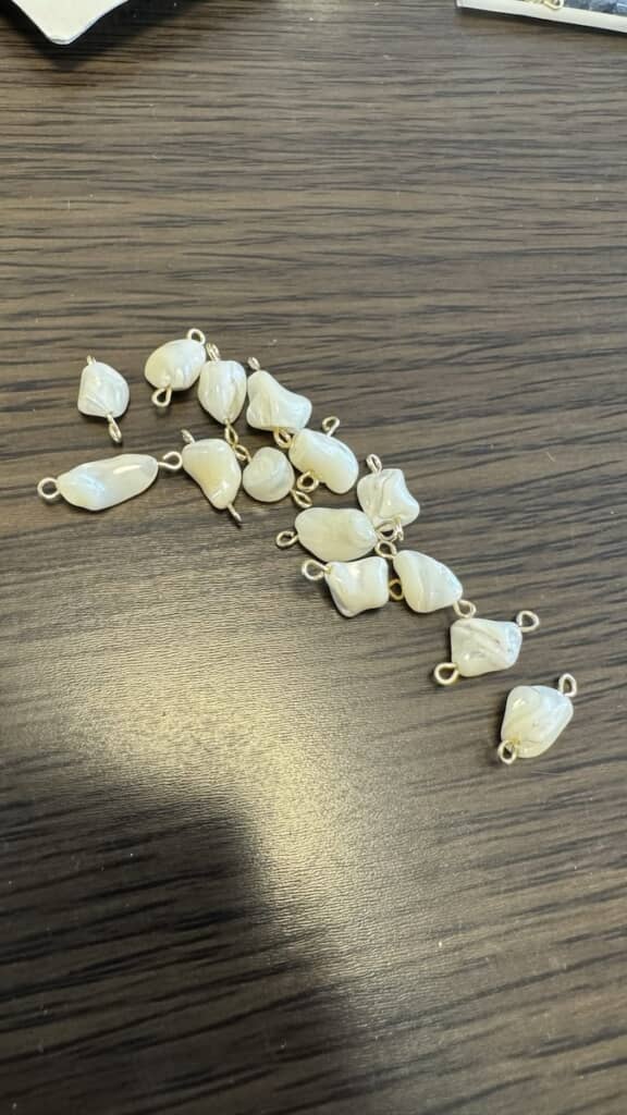 確かにこれは歯に見えるかも……