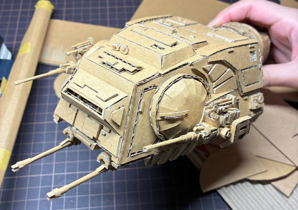 砲の作り込みもすごい