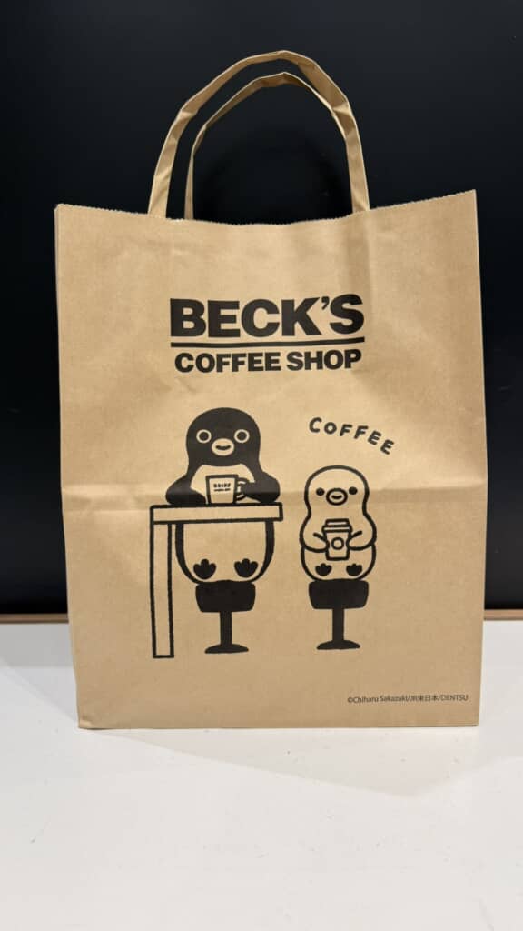 Suicaペンギンの紙袋