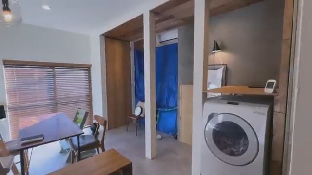 洗濯機の隣のスペースを活用！