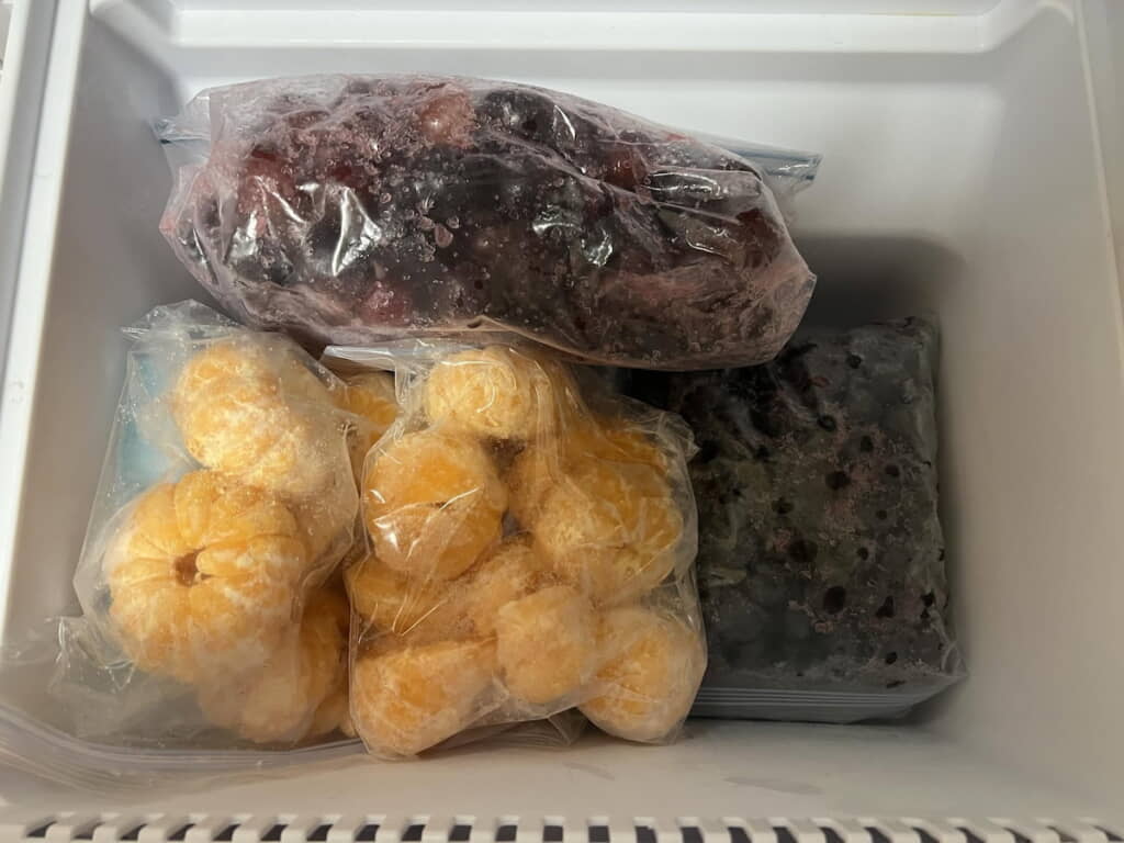 冷凍庫にもまたみかん……!?