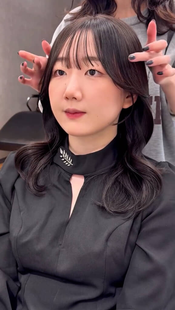 大人かわいい仕上がりに!