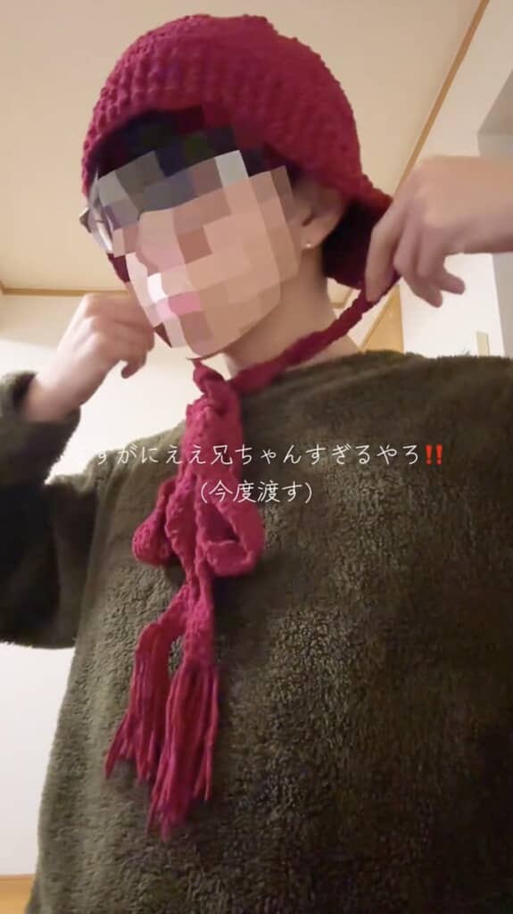 100均の毛糸とは思えない仕上がり！