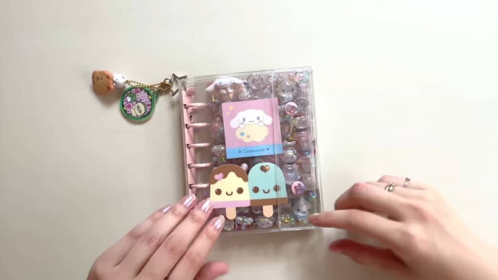 色違いのバインダーもすてき