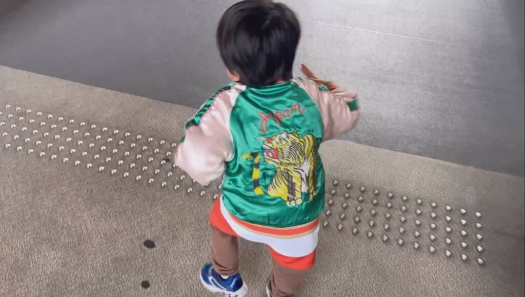 保育園を早退した息子さん