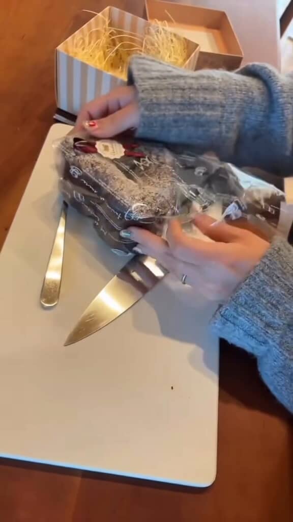 箱の中身はガトーショコラ