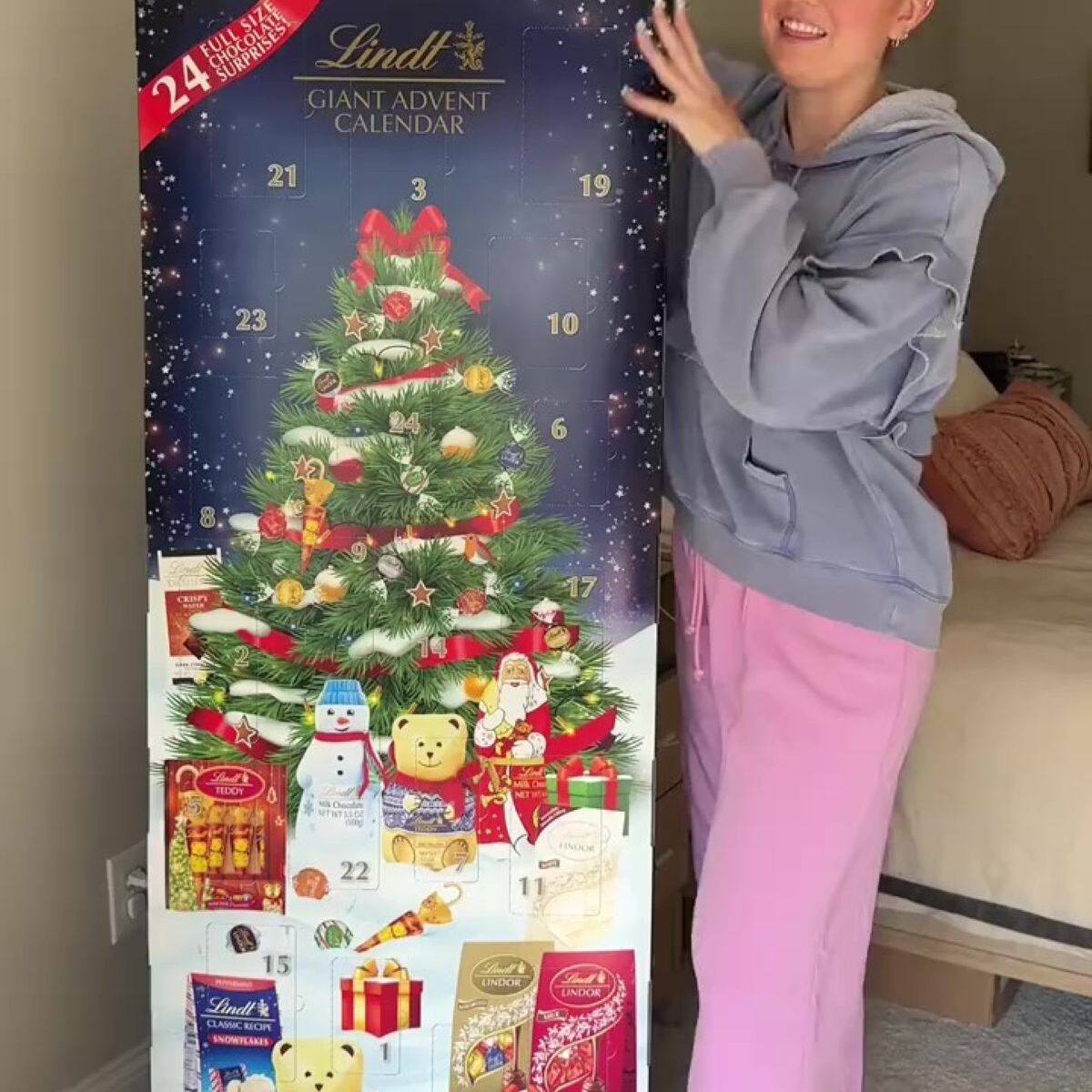 コストコで買った等身大リンツ→開けたら……　鼻血出そうな“まさかの中身”に「すんごいわこれw」「お金あったら絶対買う」【海外】 | グルメ ねとらぼ