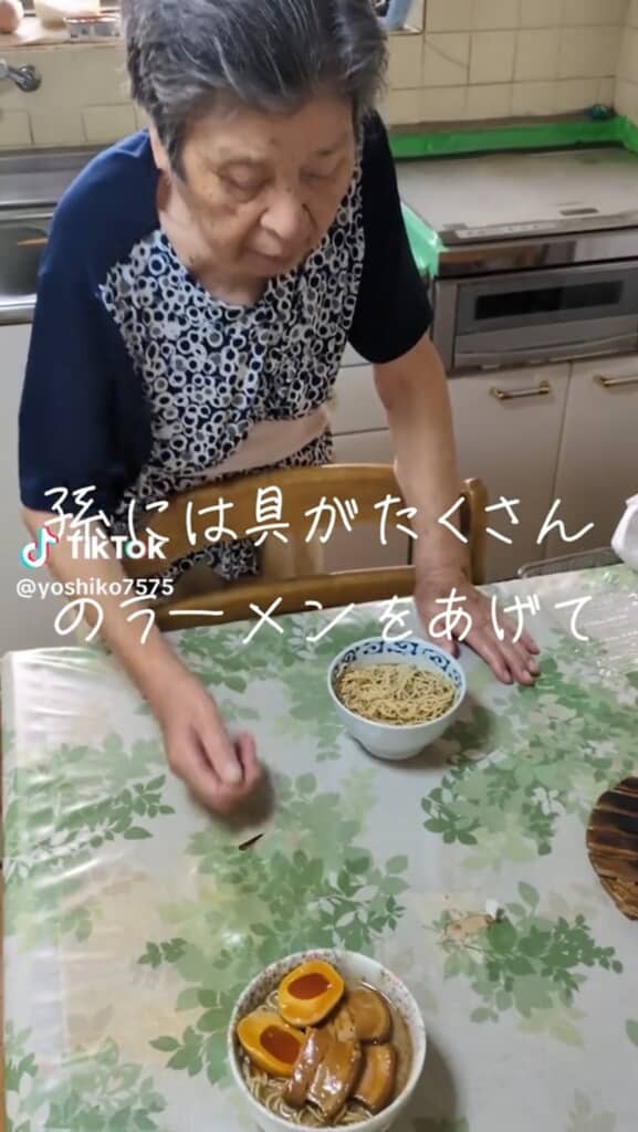 ヨシ子さんは麺だけなの……？