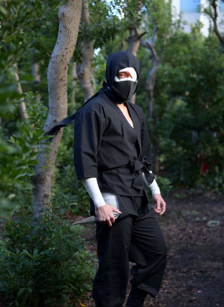 『忍たま乱太郎』の雑渡昆奈門のコスプレ（撮影：88ゆうじさん）