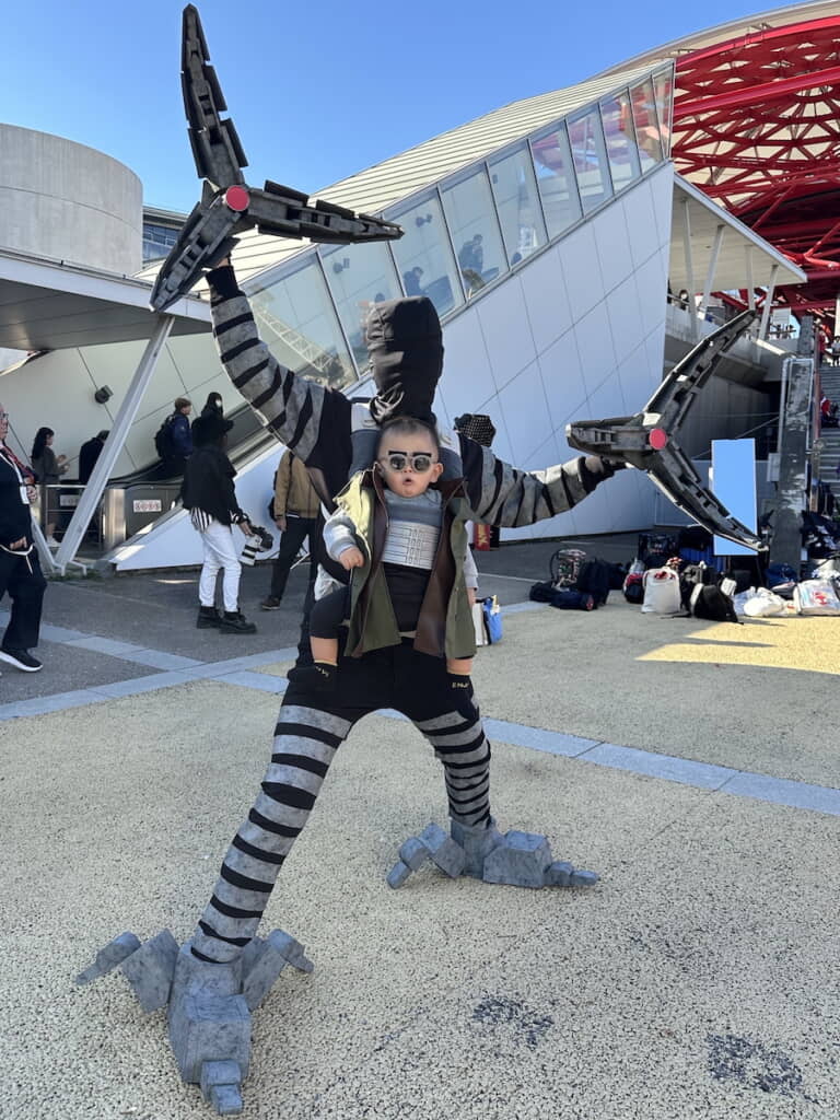 ドクター・オクトパス本体は息子くん、パパはロボットアーム