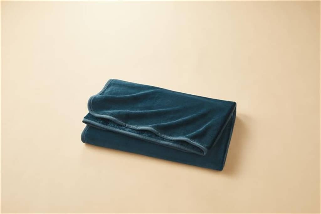 フリースブランケット グリーン