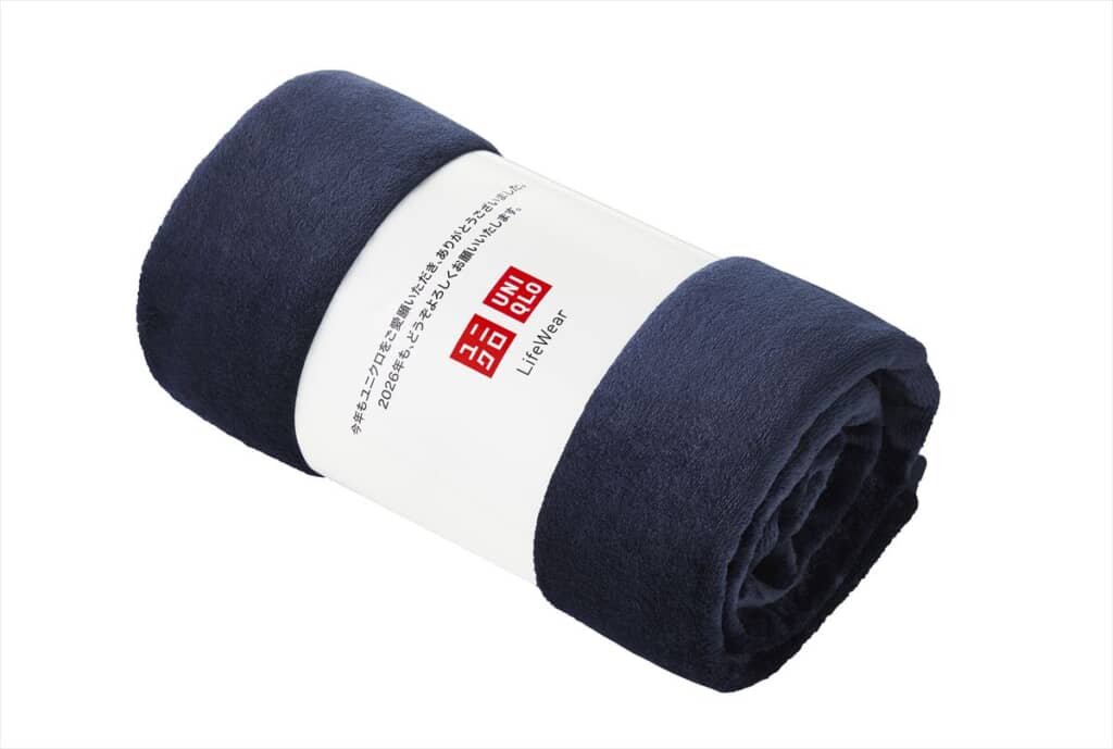 フリースブランケット ネイビー