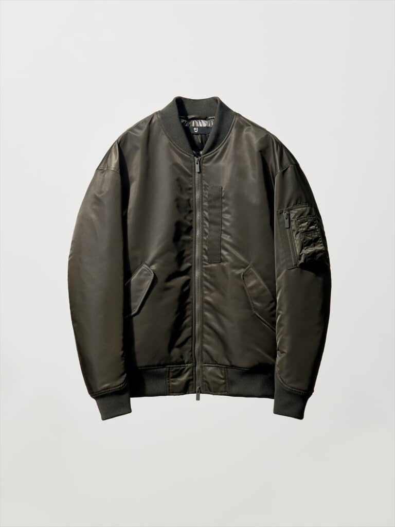 ＋J MEN ハイブリッドダウンオーバーサイズ MA-1