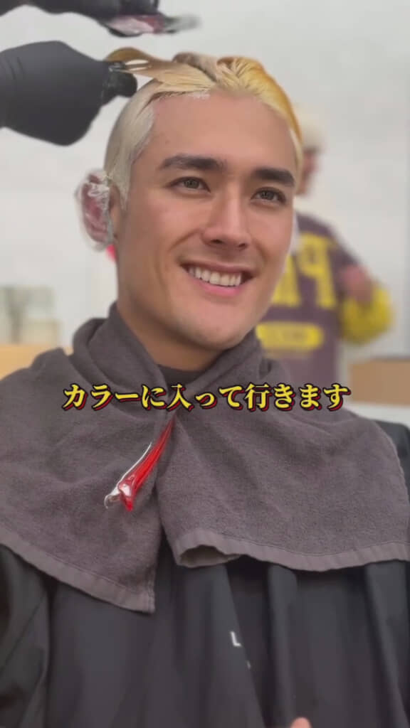 カラーを入れていく