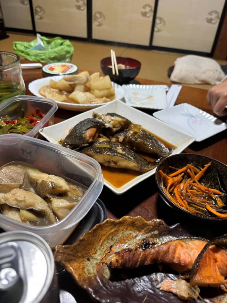 おいしそうな義母の手料理