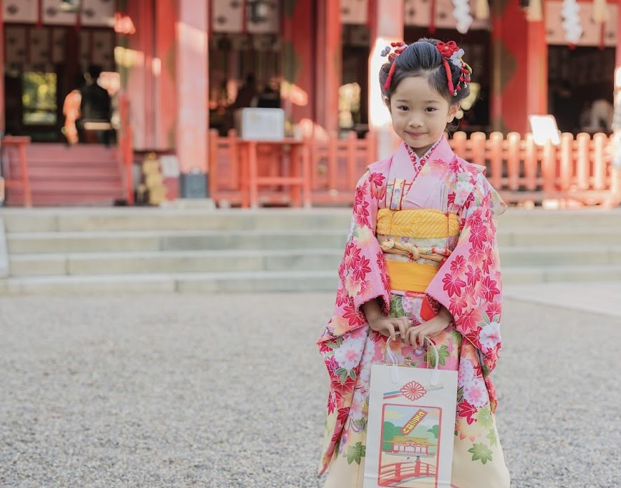 日本髪の娘さん。かわいい！