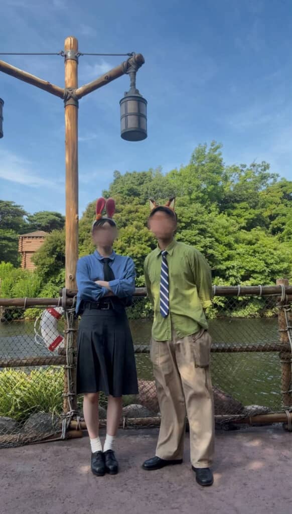 ズートピアっぽい私服合わせ！