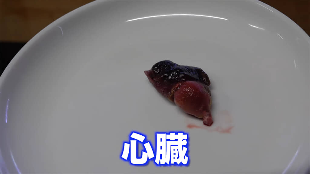 コイの心臓をライギョに捧げます