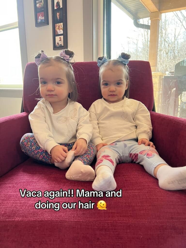 1歳になった双子