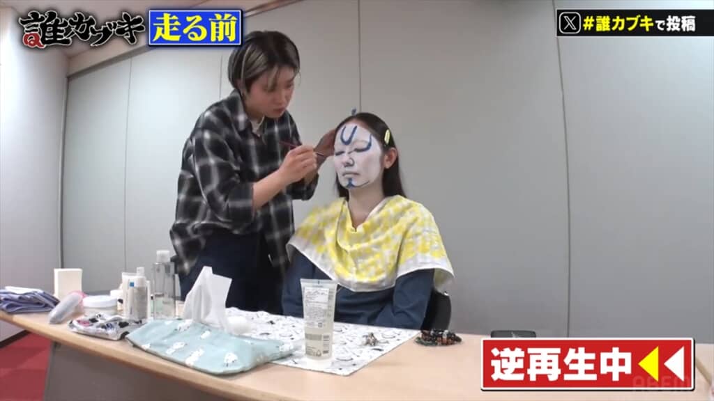 歌舞伎メイクの安藤美姫