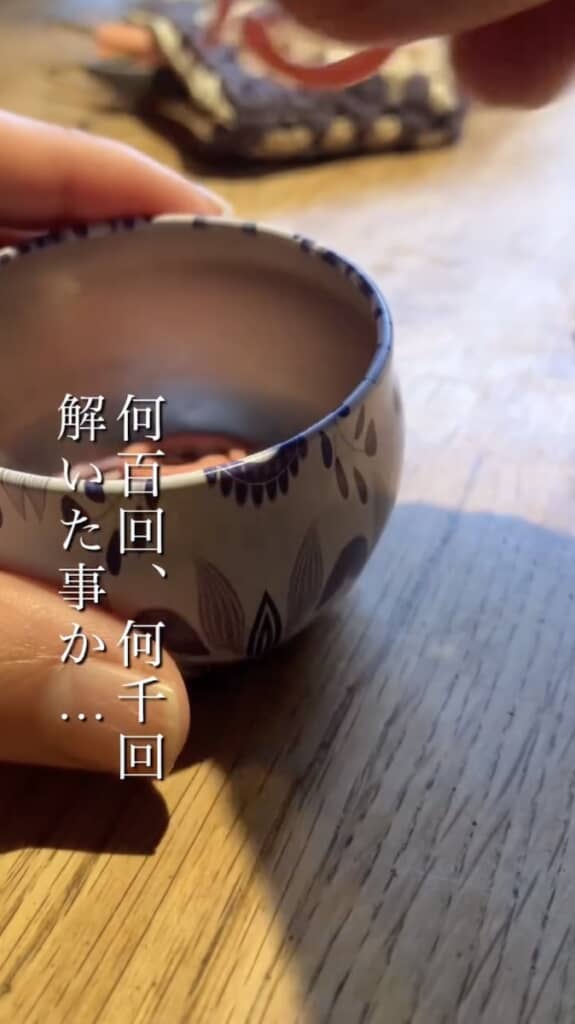 カミーノさん愛用の段数マーカー