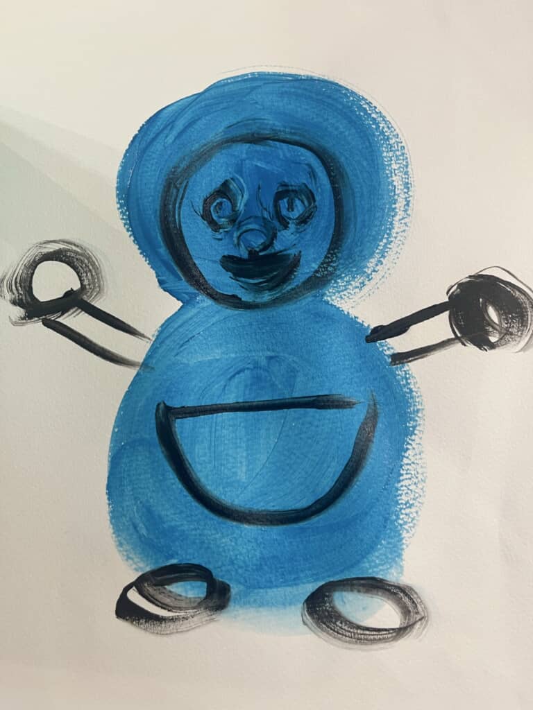 絵心ないOLさんが描いたオリジナルのドラえもん風イラスト