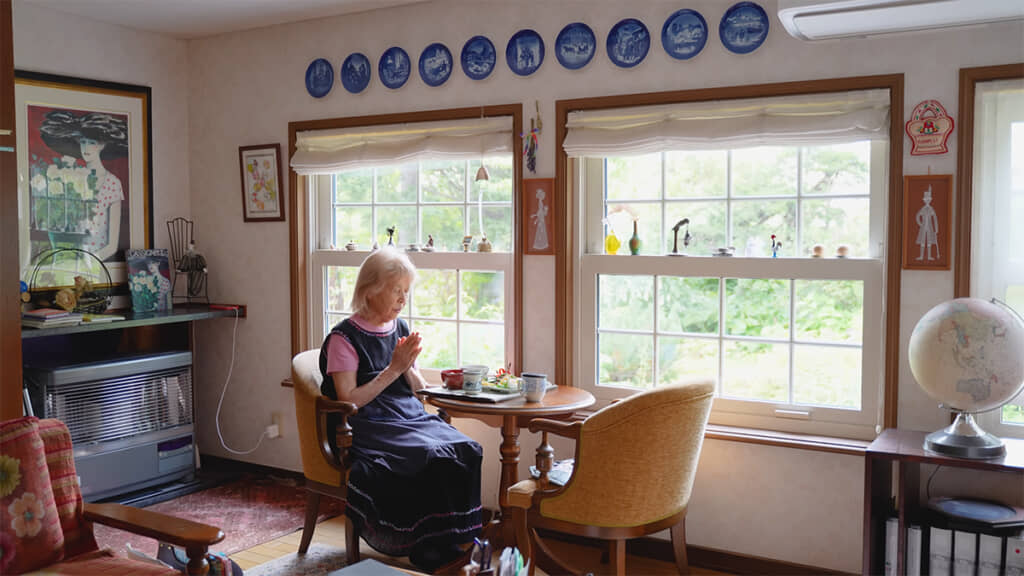 朝ごはんをいただきます