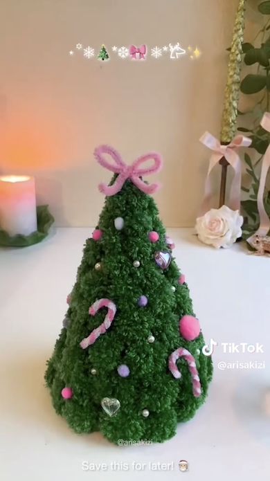 完成！（※画像はTikTokアカウント／@arisakiziから）