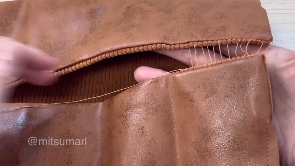 はしごまつりで縫っていく